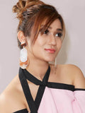 Terenza Resin Layered Earrings