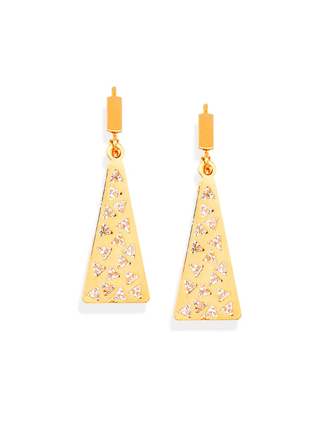 Mesh Diamond Earrings