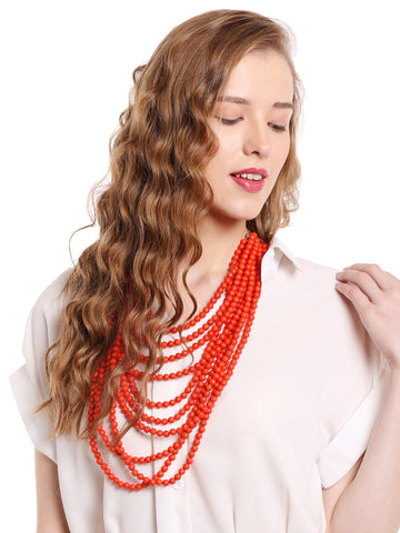 Coral Love Necklace