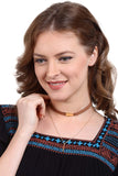 Linked Brown Necklace