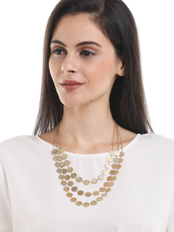 Mini Gold Coins Necklace