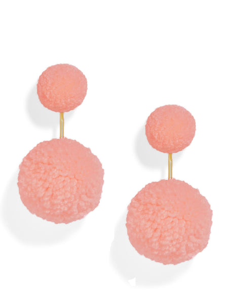 Bahama Pom Pom Earrings