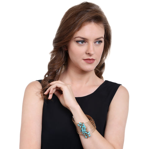 Turquoise Love Cuff