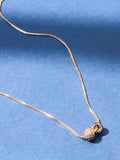 18k gold plated you & me