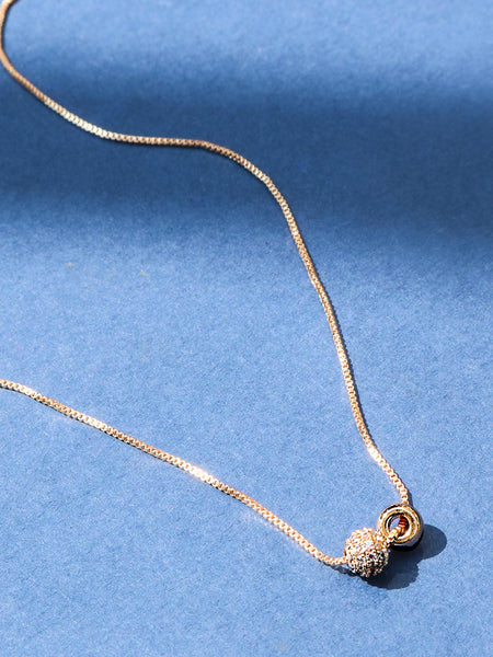 18k gold plated you & me