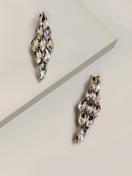 Marquise Floral Earrings