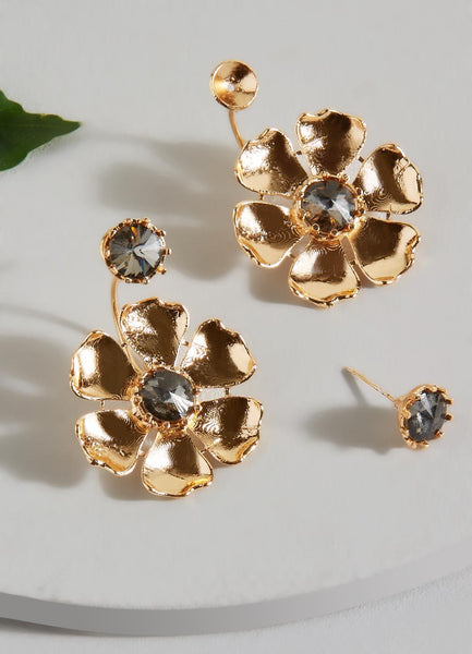 Lucille Front-Back Earrings