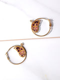 Vionnet Butterfly Crystal earrings