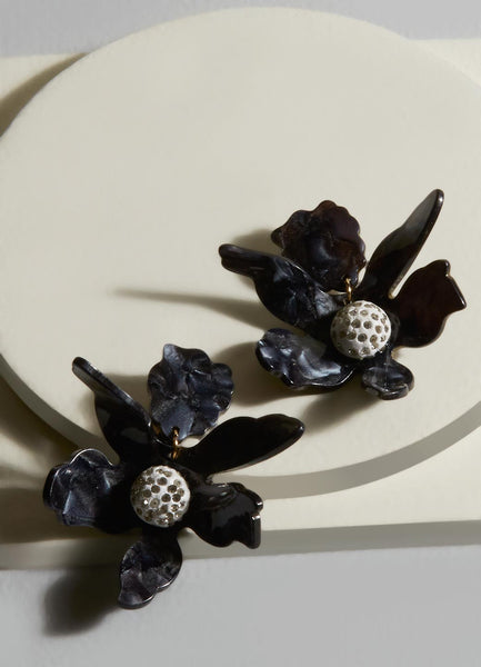 Layla Flower Resin Stud Earrings