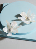 Layla Flower Resin Stud Earrings