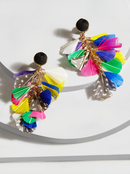 Miranda Feather Earrings