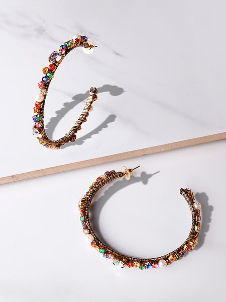 Arya Hoop Earrings