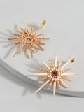 Sunshine Crystal Studs