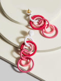Mietta Multi Hooped Drop Earrings