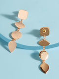 Scult Drop Earrings (Rose Gold)