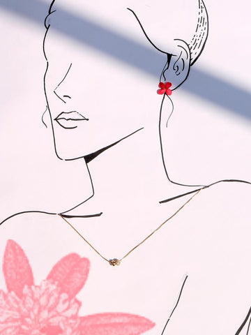 18k gold plated you & me