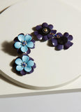 Cali Drop Earrings (Blue)