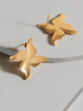 Cresenda Flower Stud Earrings