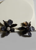 Layla Flower Resin Stud Earrings