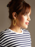 Cassidy Flat Hoop Earrings
