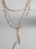 Keira Y-Chain Layered Necklace