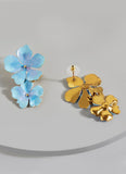 Beack Floral Earrings