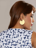 Khloe Three Quarter Hoop Earrings