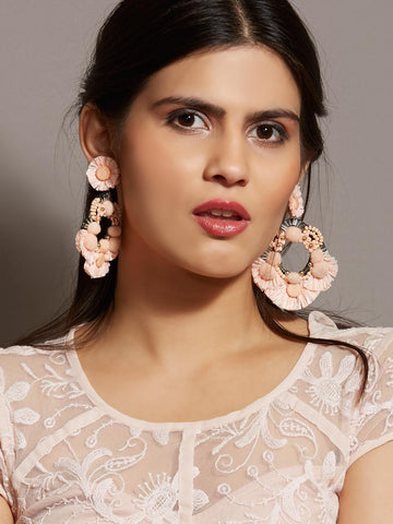 Tulipa Sequin Drop Earrings
