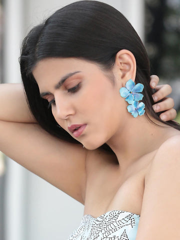 Beack Floral Earrings