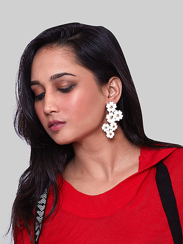 Full Bloom Drop earrings