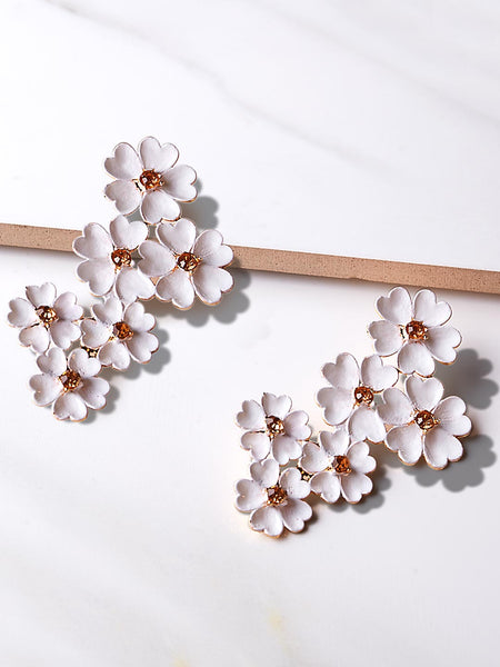 Full Bloom Drop earrings