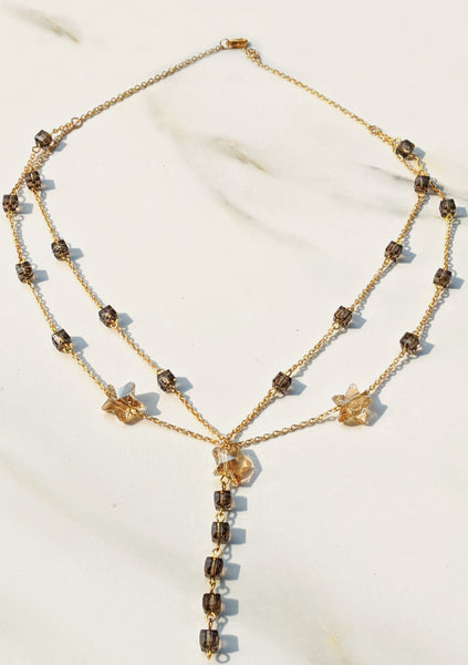 Larva Grey Necklace