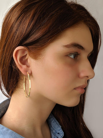 Perforated-Gold-Hoop