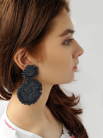 Marquise Metallic Earring
