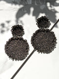 Marise flower earrings (Silver)