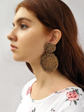 Marise flower earrings (Copper)