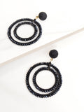 Black Starlight Earrings