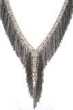 Fringed Fanatic Necklace