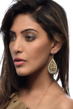 Dazzle With Gold Earring