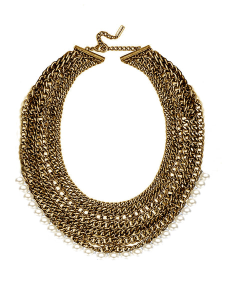 Tainted Pearls Necklace
