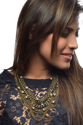 Tarnished Tangle Necklace