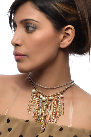 Toss Tassled Necklace