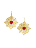 Dazzle With Gold Star Earring