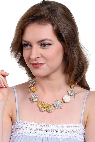 Floral Bouquet Necklace