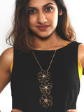 Camellia floral necklace