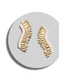 Allison drop earrings (White)