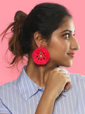 Barbara drop earings (Pink)
