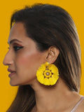 Barbara drop earings (Yellow)