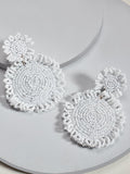 Marise flower earrings (copper)