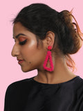 Helen drop earrings (Pink)